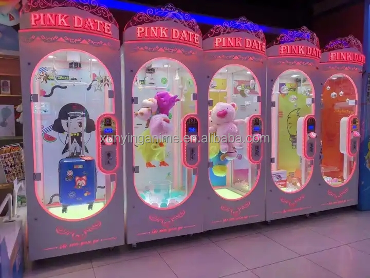 Indoor Playground Amusement Small Toys Coin Operated Game Machine with Automatic Claw