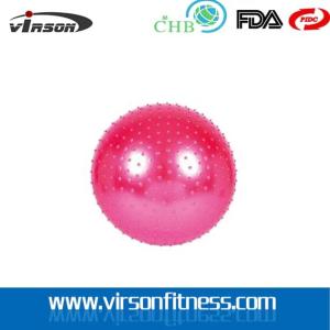 China 2015 hot sale pvc hard small hand spiky massage ball wholesale