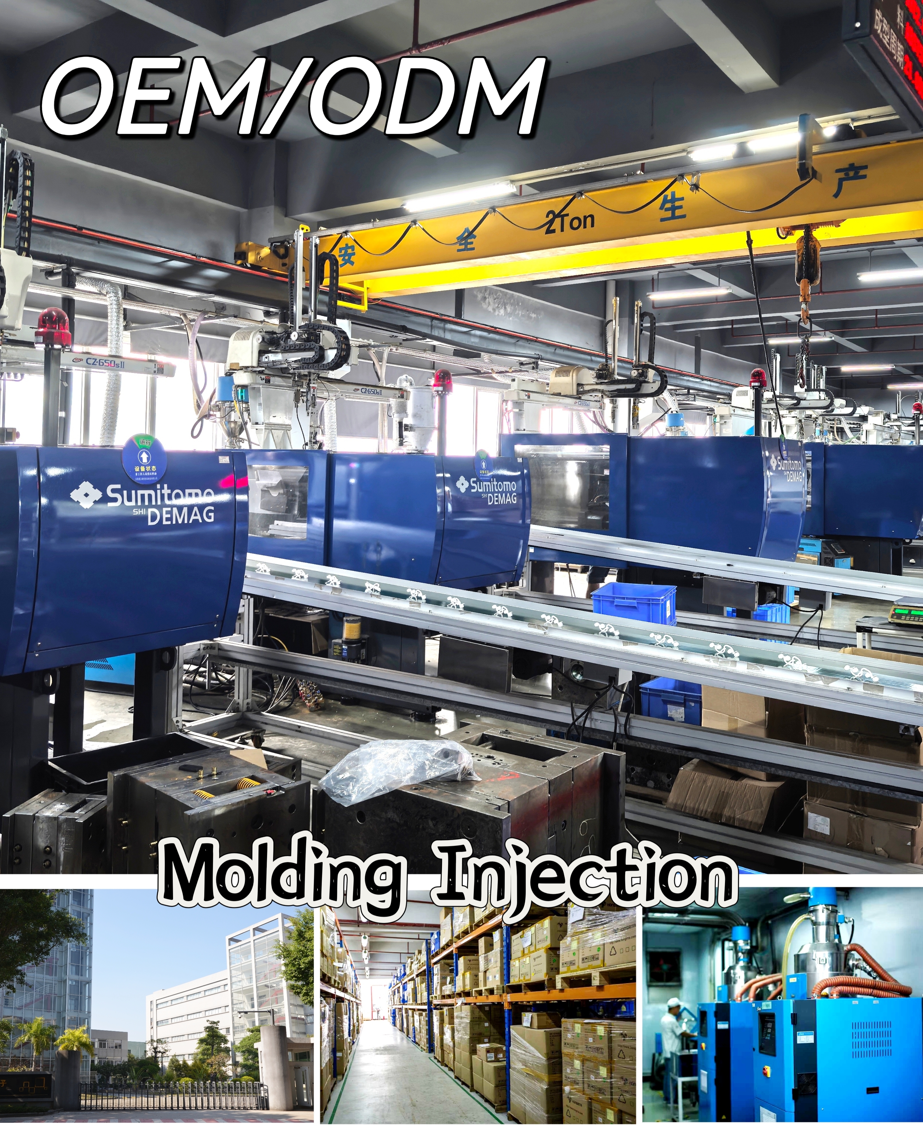 Mold Manufacture Customizable Plastic Injection Molding Companies Service ABS Molds Inject Supplier Molding Die Casting Mold