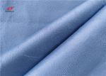 Knitted Polyester 170gsm Stretch Faux Suede Fabric Solid Dyed
