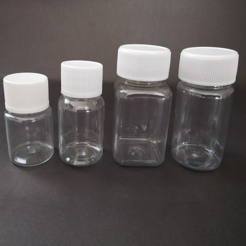100cc 150cc Amber Clear Health Care Capsules Plastic Bottle for Capsule Vitamin Supplement Pill Storage Bottle