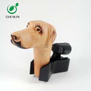 China Craft Curved Animal Carved Umbrella Handle Solid Wood Material ISO9001 wholesale