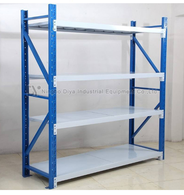 Heavy Duty Stacking Rack System , Warehouse Metal Storage Rack Shelf