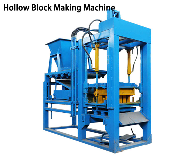 5000*1650*2200mm Concrete Brick Making Machine Cement Hollow Casting Machine