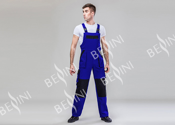 Multi Color And Pocket Outdoor Work Clothes Bib Pants Durable Comfortable