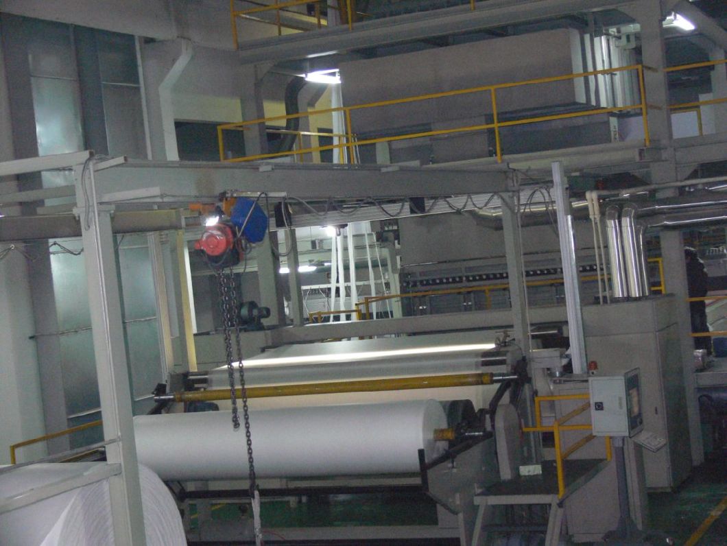 ISO9001: 2000 Approved SMS PP Melt Blown Polyester Fiber Making Machine