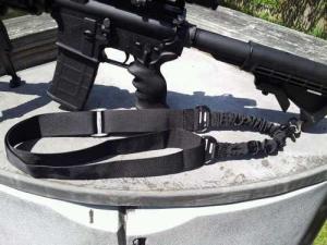 China Hot sale nylon black gun single slings/tactical slings wholesale
