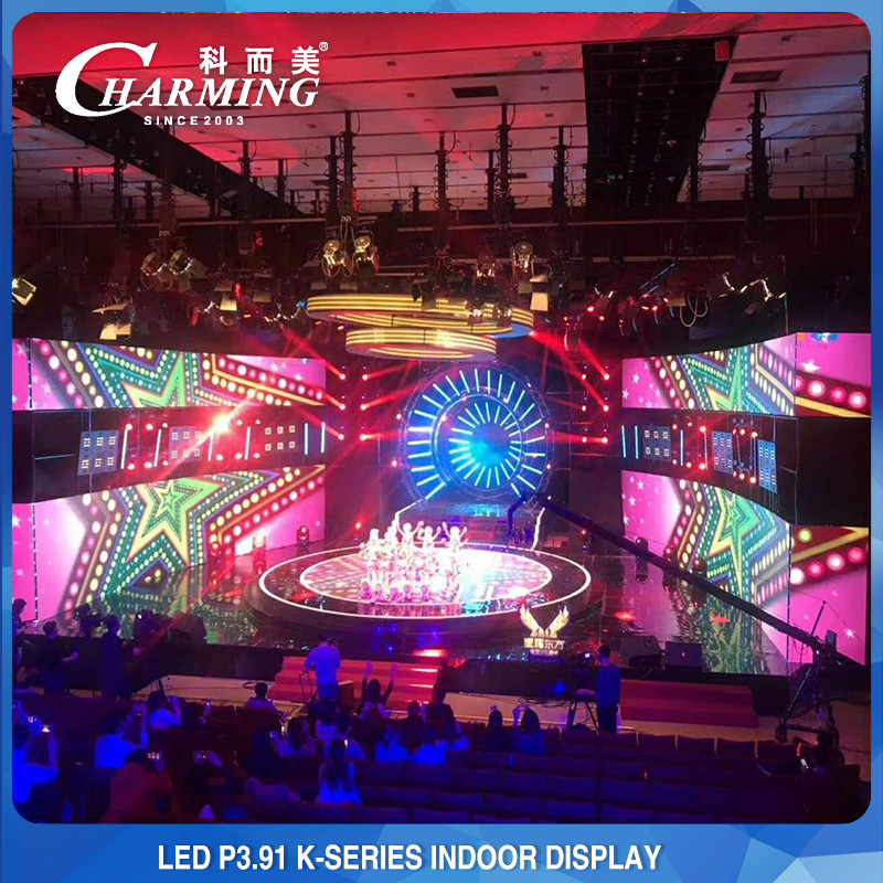Light Weight P3.91 Indoor Rental Led Display For Stage Backdrop