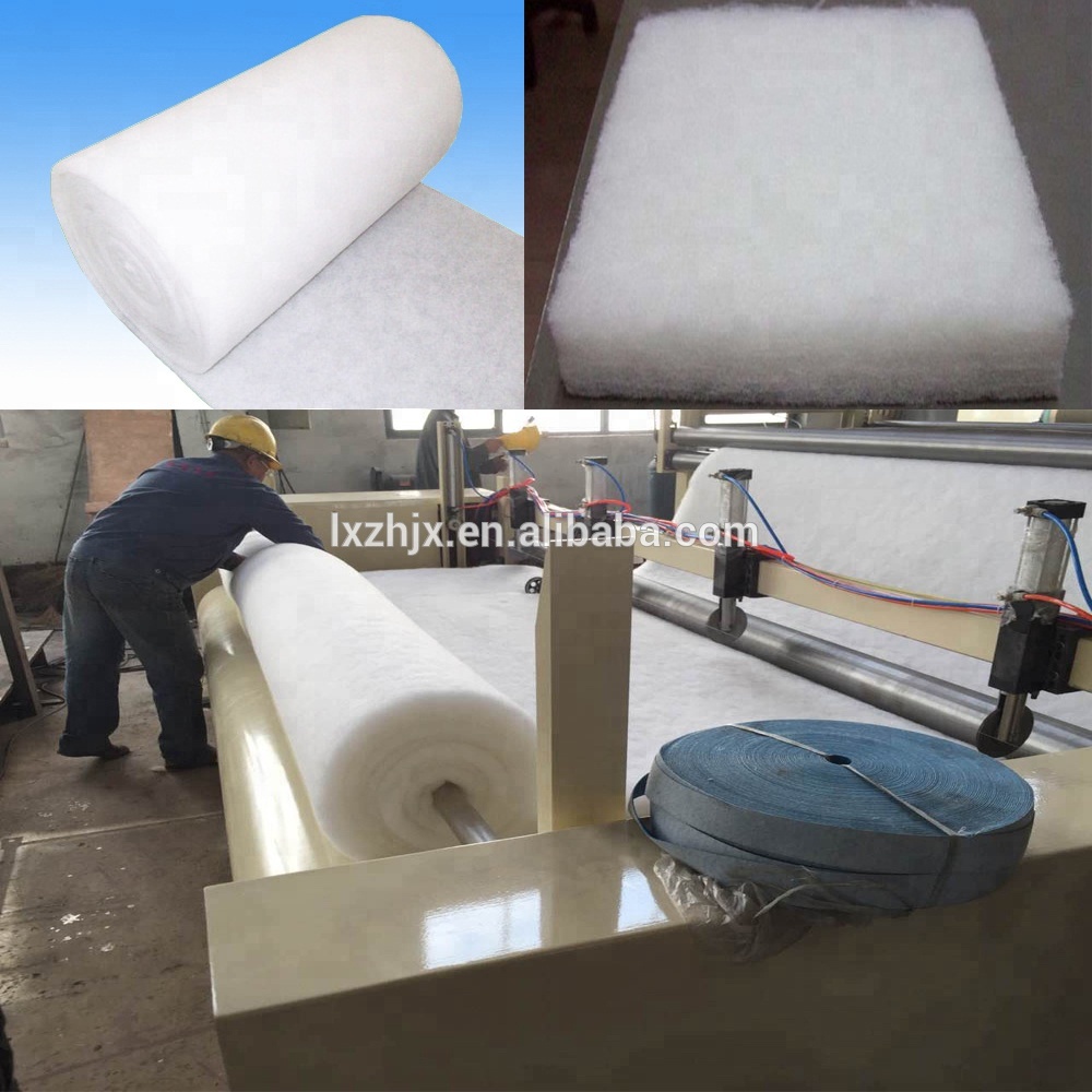 Nonwoven PET Polyester Thermal Bonded Wadding Production Line Machine