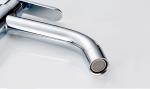 SUS304 Stainless Steel Stylish Vessel Bathroom Single Cold Water Basin Taps in
