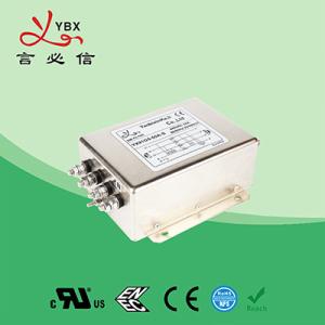 China Office Equipment UL 94V-0 Three Phase Rfi Filter 440VAC 60Hz wholesale