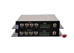 China 4CH HD SDI Fiber Converter 1 Fiber Optical Port 4 BNC Ports wholesale