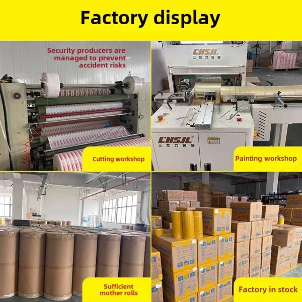 Printed Packing Tape Bopp Transparent Adhesive Film Custom Packing Tape With Logo