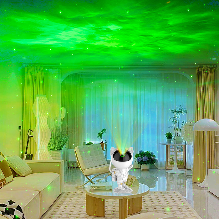 OEM Practical Astronaut Galaxy Star Projector For Ceilings 5V 1A