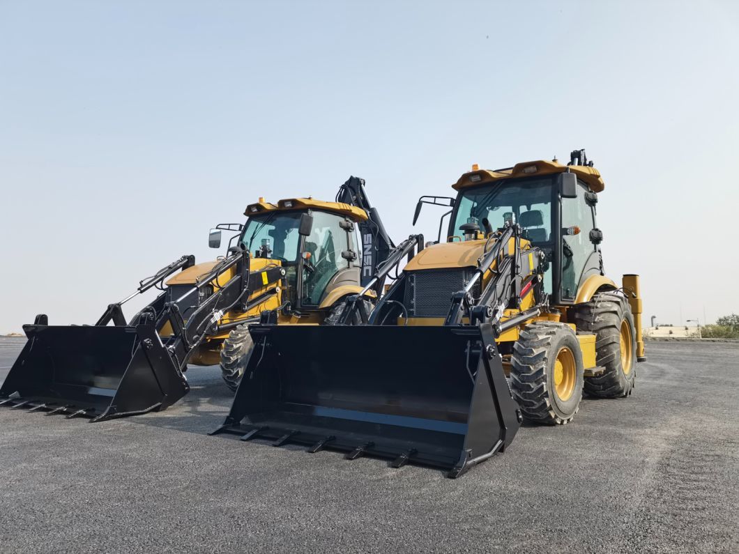 2.5 Ton Shovel Side Shift Tractor Backhoe Loader Maquinas Retroexcavad Backhoe Loader