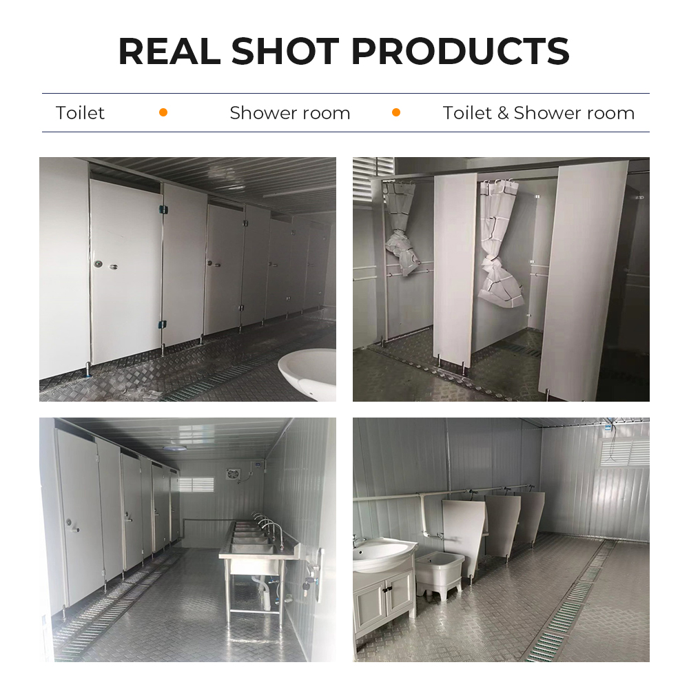 Environmentally Friendly Australia Standard White or Customized Color Outdoor Household Construction Site Assembly Toilet
