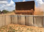 Welded Mesh Defensive Barrier Bastion Flood Protection Wall Sand Container