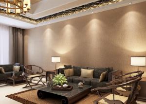 China Embossed Retro Vintage Wallpaper , Contemporary Home Interior Wallpaper wholesale