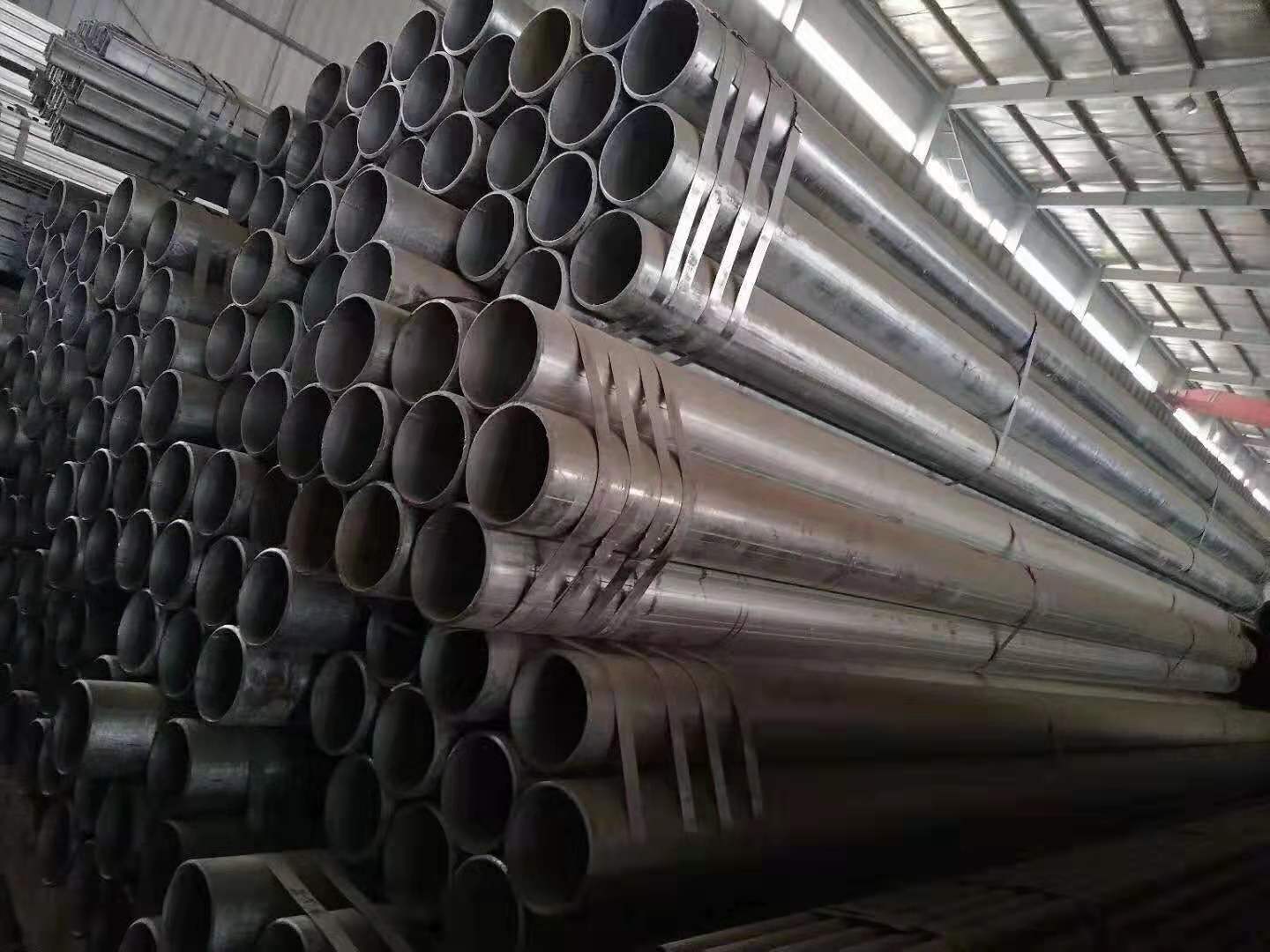 API 5L X60 X70 ASTM A252 Spiral Welded Tube SSAW Carbon Steel Pipe