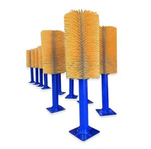 China Cow Husbandry Tools Independent Brushing Cattle Body Brush Cattle Massage Scratching Cleaning Brush wholesale