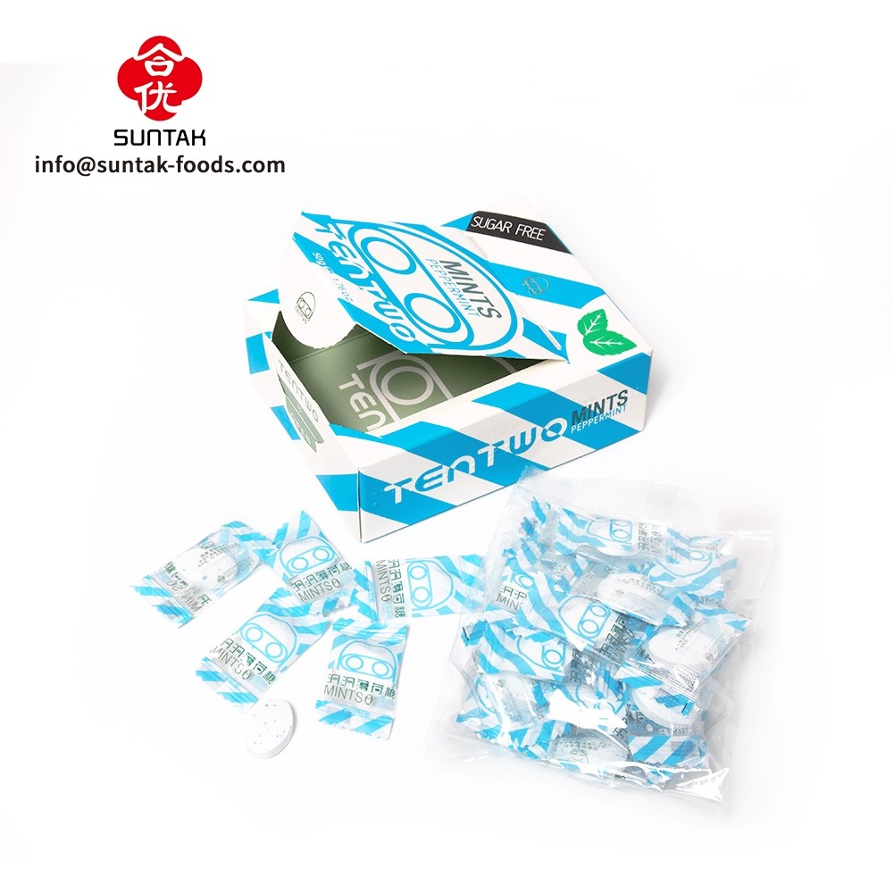 Peppermint Flavor Sugar Free Mints Candy Strong Mints Candy