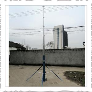 China 20m Height Portable Aluminum Antenna Telescopic Mast wholesale