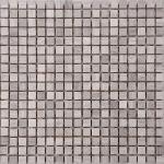 Wood Grain Stone Mosaic Bathroom Sink Splashback Tiles , Bathroom Countertop