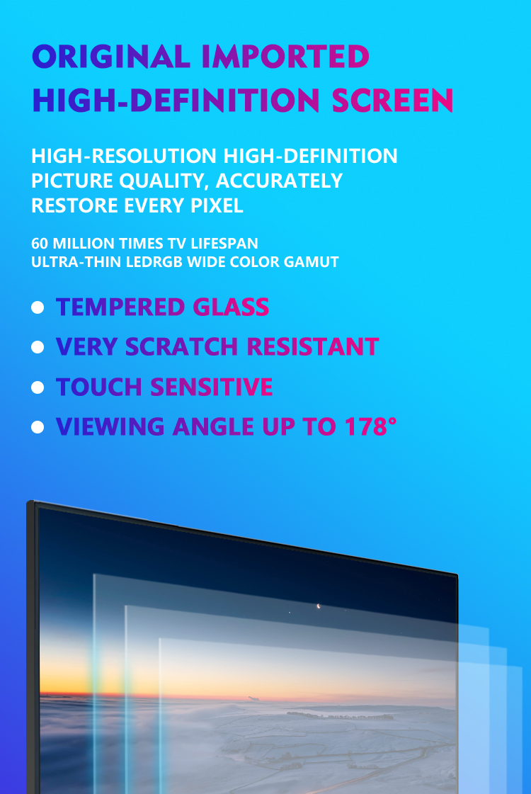 128G ROM 75 Inch Smart Interactive Whiteboard Ir Touch For Teaching Business Office