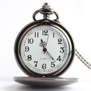 China Metal Round Promotional Vintage Pocket Watch Logo Customized wholesale
