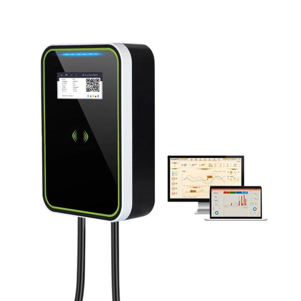 OCPP 1.6J 32A 3 Phase Wallbox EV Charging Pile 7kw - 22kw 380V Wallbox Electric Car Charger