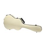 39 Inch Fiberglass Classic Guitar Case Ivory