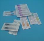 Brown Disposable Hypodermic Needles Out Diameter 0.45mm 26G