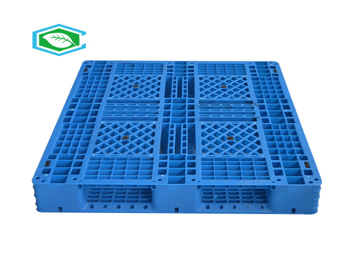 Thermoplastic Materials Rackable Plastic Pallets , Heavy Duty Plastic Skids