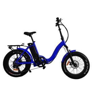 China Compact 500w 350w Electric Folding Bike 20 Inch 16 Inch Mini Foldable Electric Bicycle wholesale
