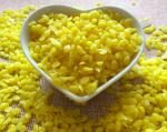 Acid Value 18.8mg KOH/G Natural Golden Yellow Beeswax Pellets For Skin