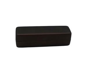 China Custom Logo Folding 15.5CM Slim Metal Glasses Case wholesale