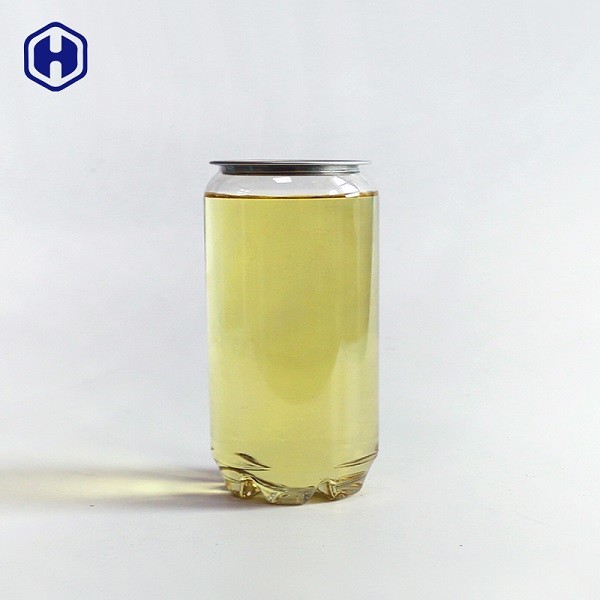 Empty Tall Plastic Soda Cans Customized Size Plastic Cylinder Jar