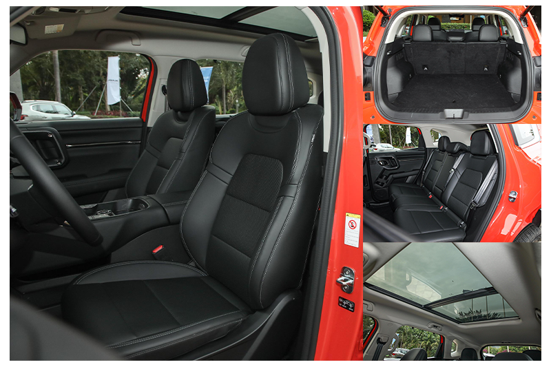 Orange Color 5-Seater Haval Dargo SUV Mid Size Plug In Hybrid SUV