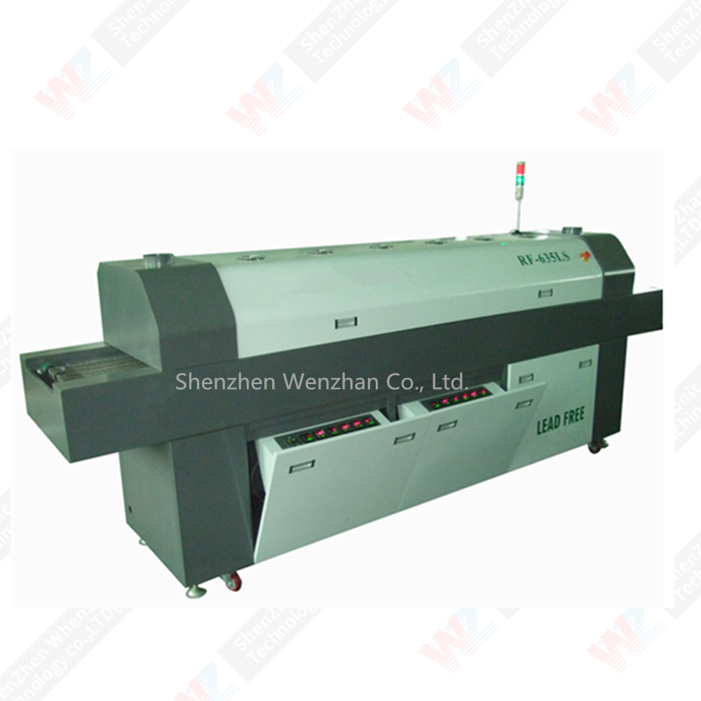 8 Zone SMT Reflow Oven 4800W Consistent Soldering SMT Reflow Soldering Machine