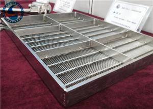China Custom Stainless Steel Wedge Wire Grates For Water Treatment Equipment wholesale