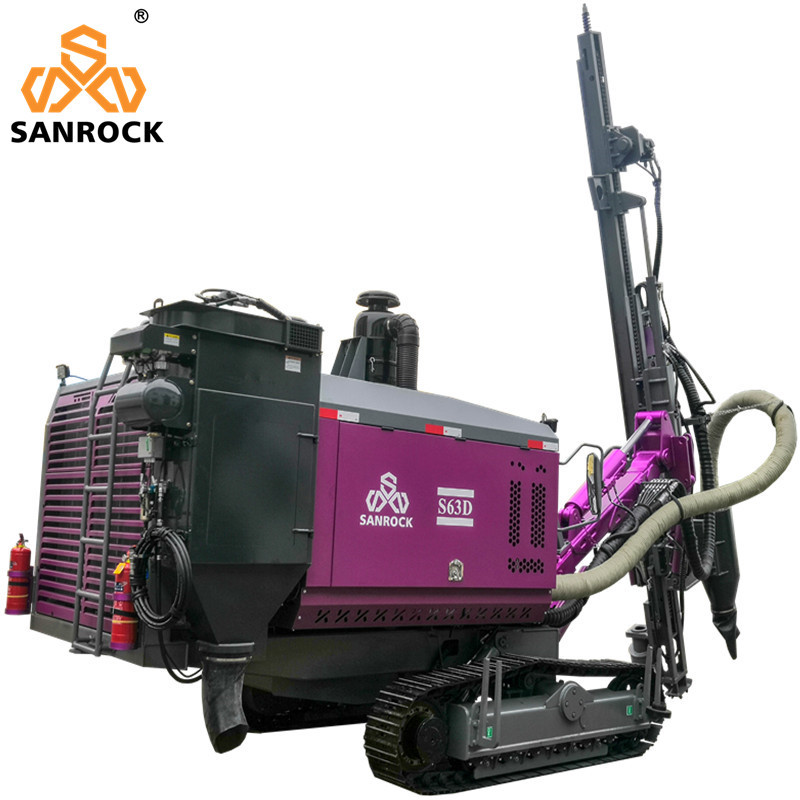 Hydraulic Borehole Drilling Rig Machine Mining Equipment Integrated DTH Drilling Rig