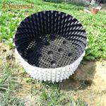 Root Growth White 0.9mm HDPE Plastic Greenhouse Air Pruning Buckets