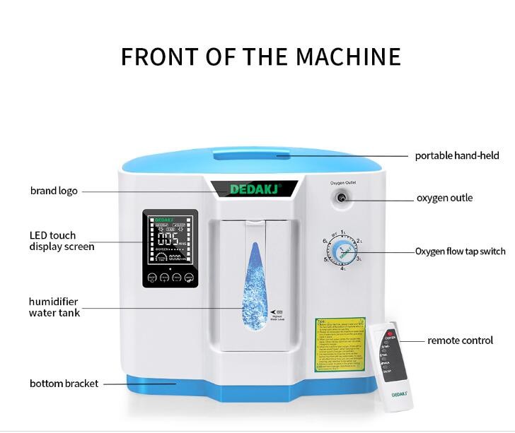 oxygen generator filter 7L Portable Oxygen Concentrator Electric Oxygen Machine