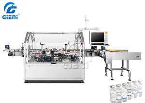 China PLC Control Small Vaccines Bottle Labeling Machine 4.2m Length wholesale