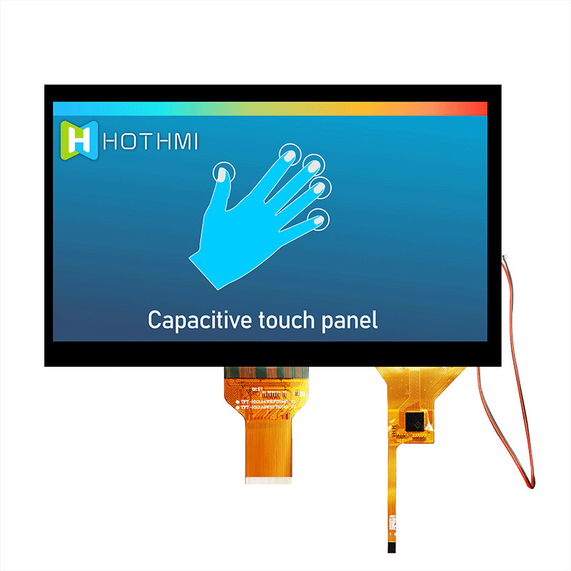 10.1 Inch 1024x600 LVDS IPS Sunlight Readable TFT LCD Module With Pcap Monitor