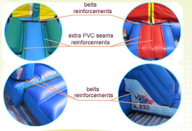 Community Used Inflatable Bounce Toys Kids&Adults bouncy Castle with Climb