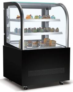 China 132L Refrigerated Pastry Display Case Ventilated Cooling Cake Display Case wholesale