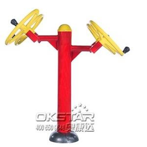 China Outdoor Fitness Equipments-ST Outdoor fitness equipment Tai Chi Wheels outdoor exercise equipment wholesale