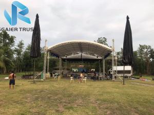 China Water Proof Aluminum Roof Truss 400 * 600mm Size For 18m Span Outdoor Events wholesale