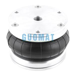 China GUOMAT 1B4.5X1 Air Lift Spring W01R584050 Firestone Plate Industrial Rubber Air Bellow wholesale